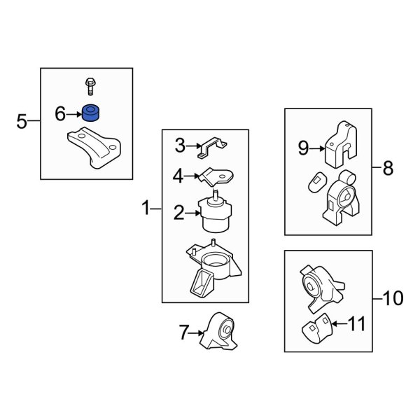 Engine Mount Isolator