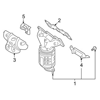 Hyundai OE - Exhaust System - Manifold
