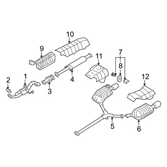 Hyundai OE - Exhaust System - Exhaust Components