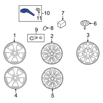 Hyundai OE - Tire Pressure Monitoring System (TPMS) Sensor