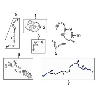 Hyundai OE - Power Steering Return Hose