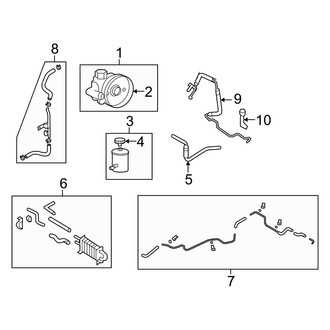 Hyundai OE - Steering Gear & Linkage - Pump & Hoses
