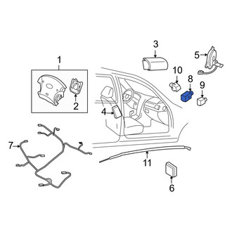 Hyundai OE - Front Air Bag Impact Sensor
