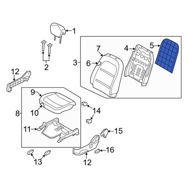 Seat Back Panel