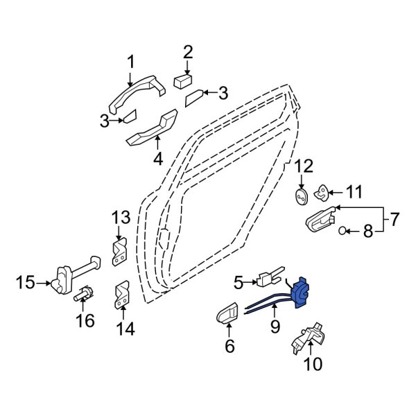 Door Latch Assembly