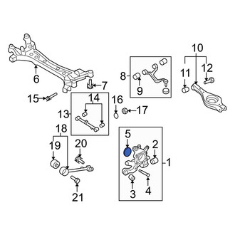 Hyundai OE - Rear Suspension Knuckle