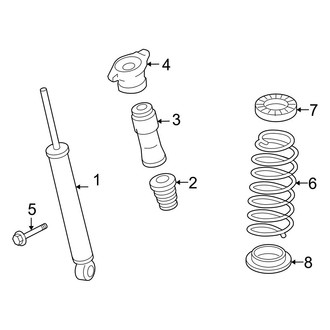 Hyundai OE - Rear Suspension - Struts & Components