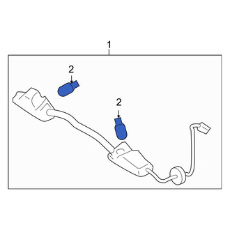 Hyundai OE - License Plate Light Bulb