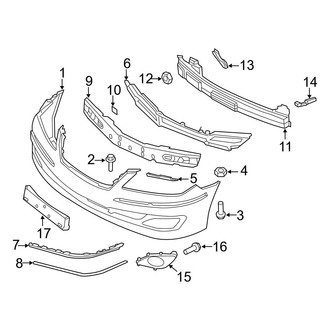 Hyundai OE - Front Bumper & Grille - Bumper & Components