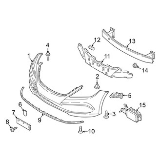 Hyundai OE - Front Bumper & Grille - Bumper & Components