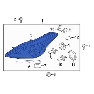 Hyundai OE - Front Right Headlight