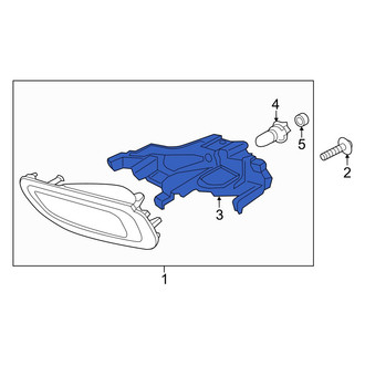 Hyundai OE - Right Fog Light Bracket