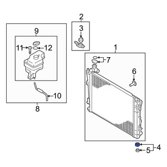 Hyundai OE - Radiator Insulator