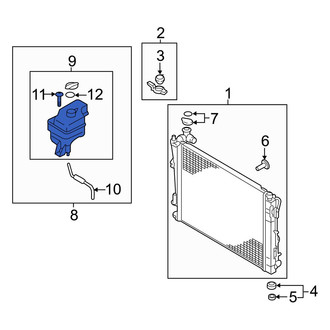 Hyundai OE - Engine Coolant Reservoir