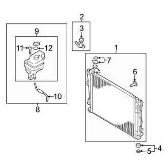 Hyundai OE - Cooling - Radiator & Components