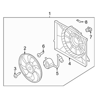 Hyundai OE - Cooling Fan