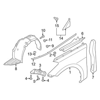 Hyundai OE - Fender - Exterior Trim