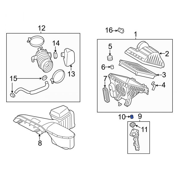 Air Filter Housing Sleeve