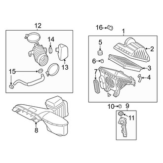 Hyundai OE - Engine / Transaxle - Air Intake