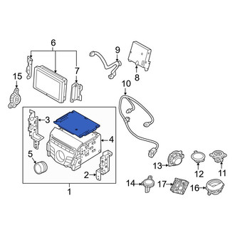 Hyundai OE - Radio Control Unit