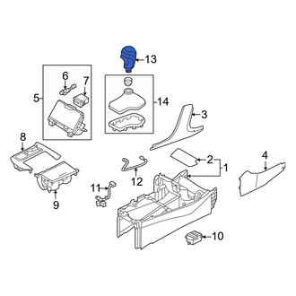 Hyundai OE - Automatic Transmission Shift Lever Knob