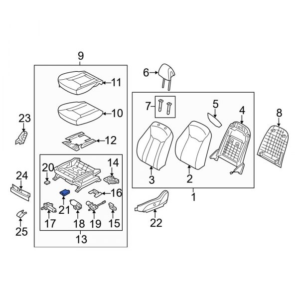 Climate Controlled Seat Module