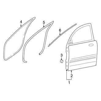 Hyundai OE - Front Door - Door & Components