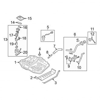 2013 Hyundai Azera OEM Fuel System Parts | Pumps, Lines — CARiD.com