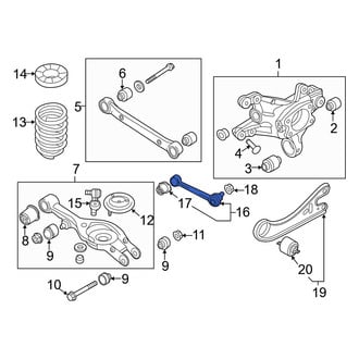 Hyundai OE - Rear Upper Rearward Suspension Control Arm