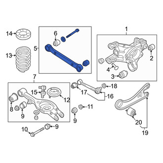 Hyundai OE - Front Left Suspension Control Arm