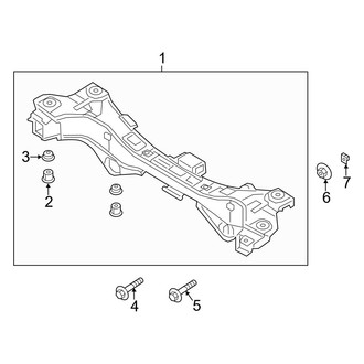 Hyundai OE - Rear Suspension - Suspension Mounting