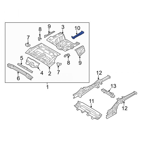 Floor Pan Reinforcement