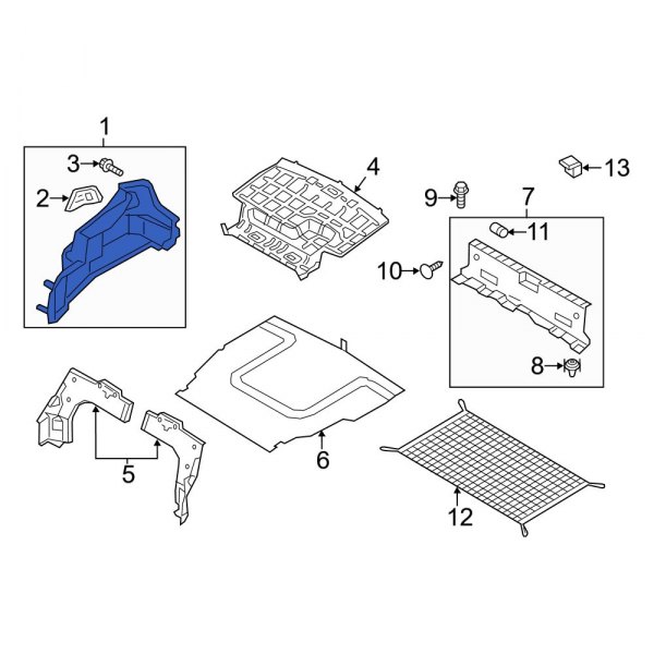 Trunk Trim Panel