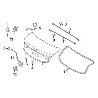 Hyundai OE - Trunk Lid - Lid & Components
