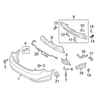 Hyundai OE - A/C Compressor Bolt