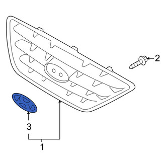 Hyundai OE - Front Grille Emblem