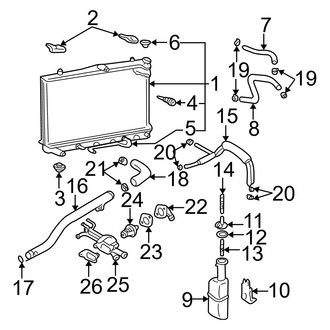 Hyundai OE - Cooling - Radiator & Components