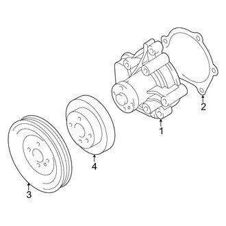 Hyundai OE - Cooling - Water Pump (GLS / GT)