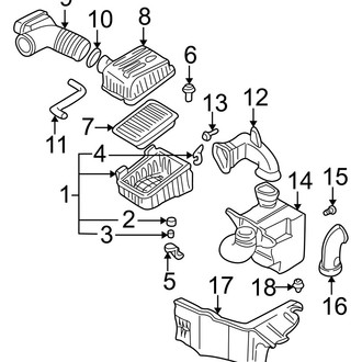 Hyundai OE - Engine / Transaxle - Air Intake
