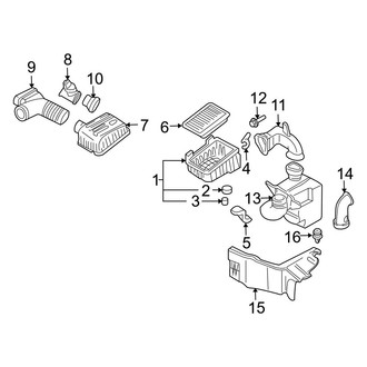 Hyundai OE - Engine / Transaxle - Air Intake