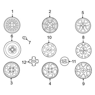 Hyundai OE - Wheels (GT Hatchback)