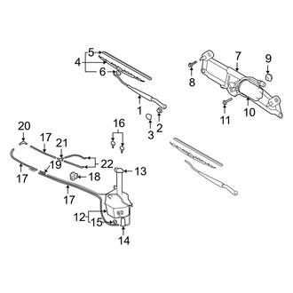 Hyundai OE - Windshield - Wiper & Washer Components