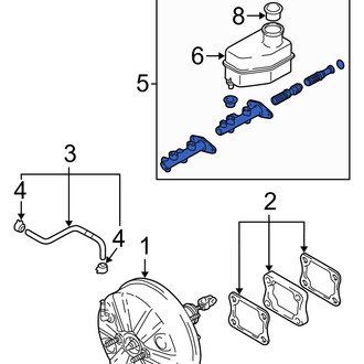 Hyundai OE - Brake Master Cylinder