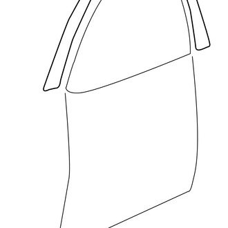 Hyundai OE - Front Door Molding Clip