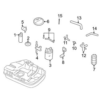 Hyundai OE - Fuel System - Pump & Hoses (GLS / GT)