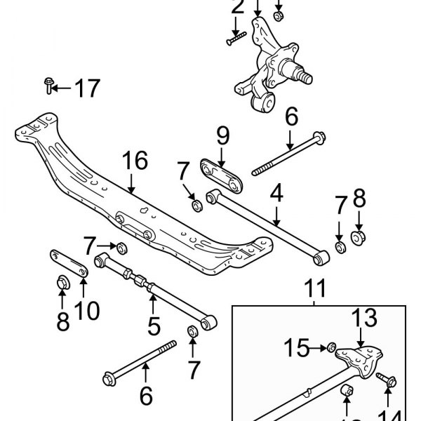 Rear Suspension - Suspension Components