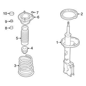 Hyundai OE - Rear Suspension - Struts & Components