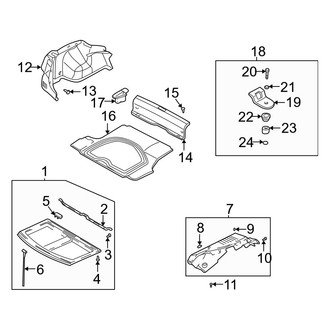 Hyundai OE - Rear Body & Floor - Interior Trim (GT Hatchback)