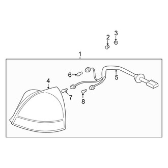 Hyundai OE - Rear Lamps - Combination Lamps (GLS / GT Sedan)