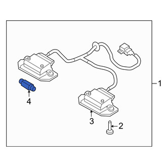 Hyundai OE - Rear License Plate Light Bulb